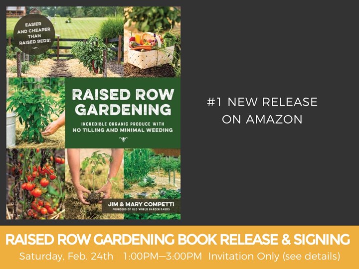 Nework Space Raised Row Gardening Book Release Signing